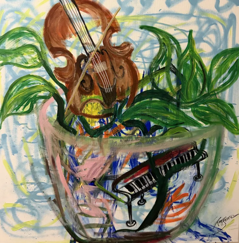 Pflanzen Musik 